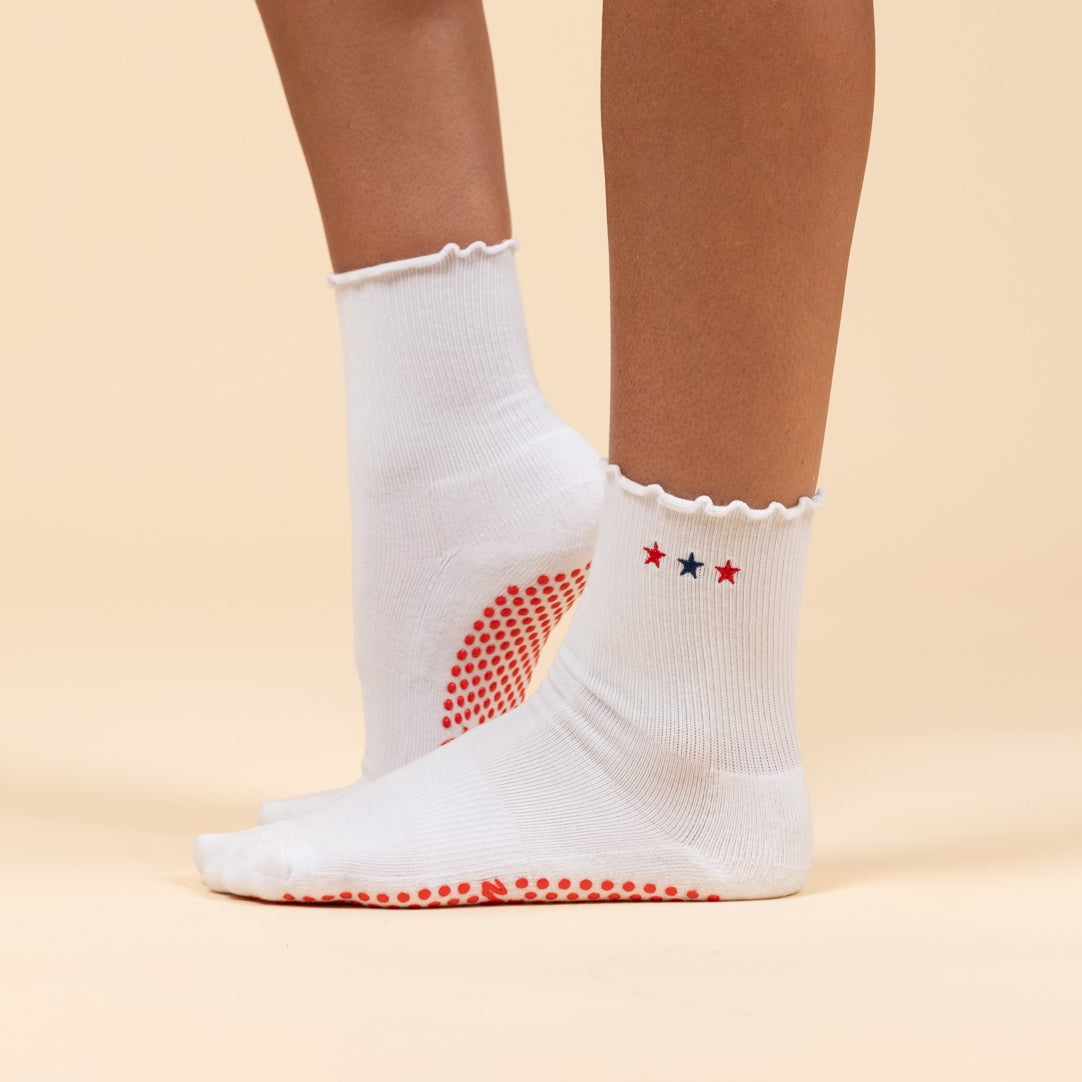 The Star Ruffle - White