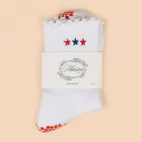 The Star Ruffle - White