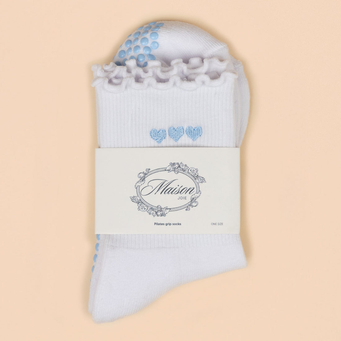 The Heart Ruffle - White
