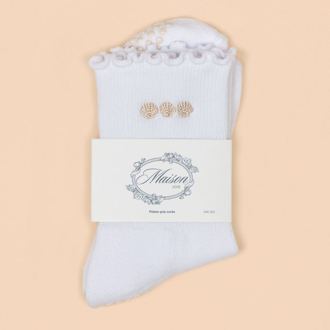 The Shell Ruffle - White