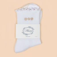 The Shell Ruffle - White